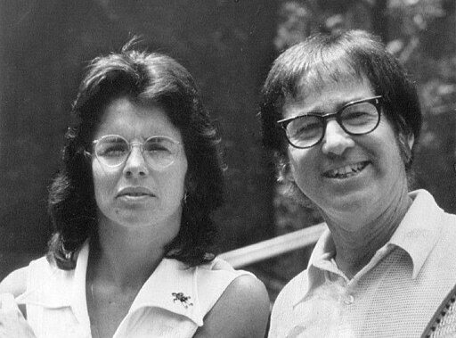 Billie Jean King and Bobby Riggs
