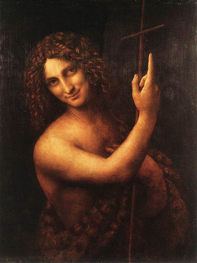 Saint John The Baptist by Leonardo Da Vinci