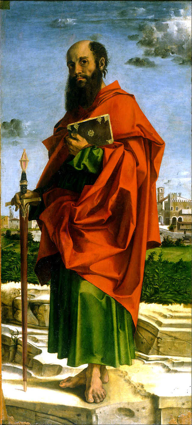 Saint Paul by Bartolomeo Montagna