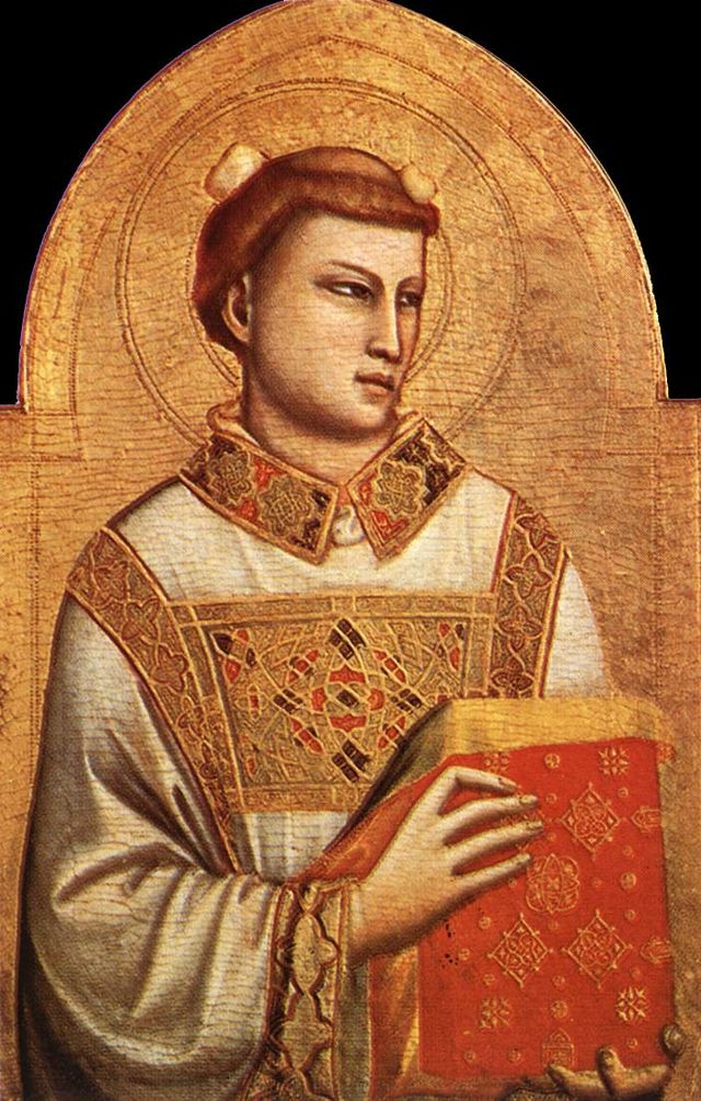 Saint Stephen by Giotto
