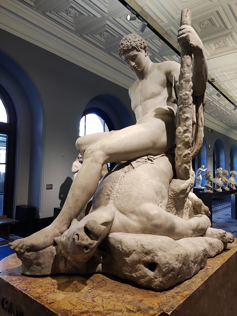 Minotaur Slaying Sculpture Antonio Canova