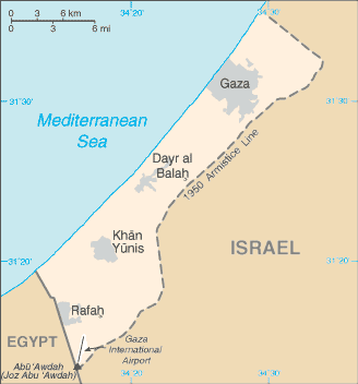 gaza strip israel palestine