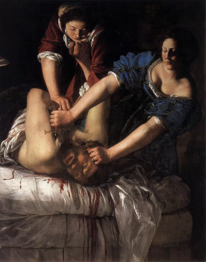 Judith Slaying Holofernes, gentileschi