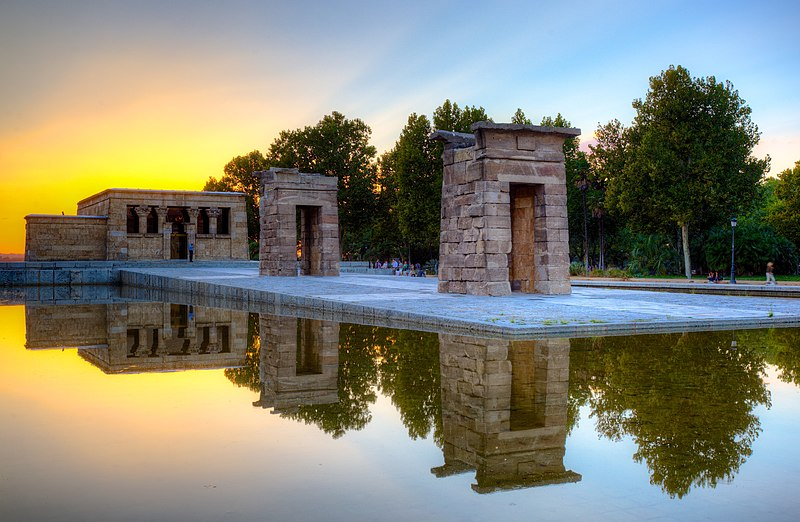 temple of debod madrid spain general knowledge quiz