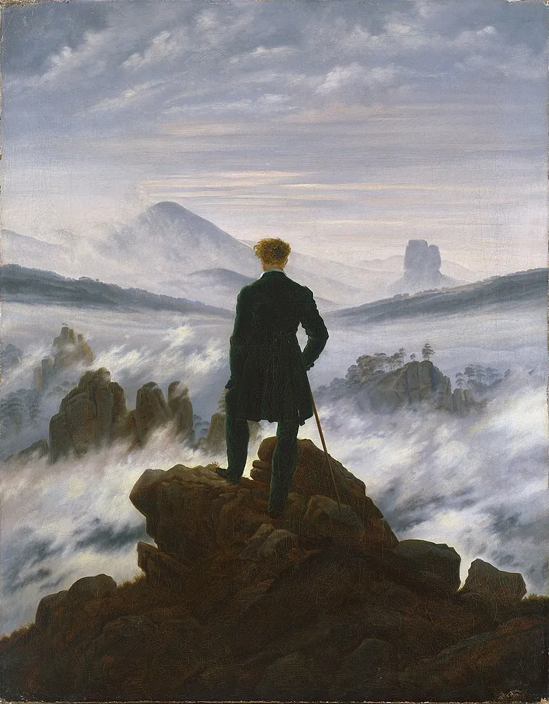 Wanderer above the Sea of Fog Caspar David Friedrich